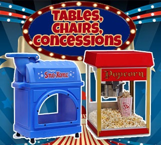 Tents, Tables, Chairs and Concessions Rentals Shop Br Category Cover Image