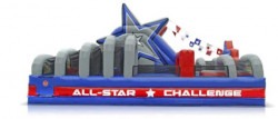 All Star Challenge 35 FT Obstacle Course