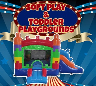 Inflatable Toddler Bounce Houses and Soft Play Rentals