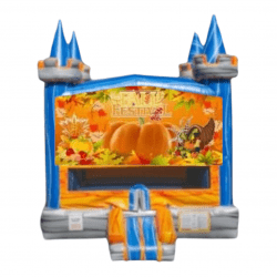 Fall Festival Pumpkin Orange Castle