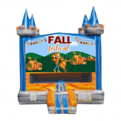 Fall Festival Scarecrow Orange Castle