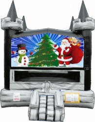 castle dark knight santa and snowman 1712252690 big 1724871453 Santa and Snowman with Christmas Tree Black Castle