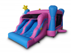 Mini Enchanted Bounce Slide 4 1726622482 Mini Star Charm Bounce House