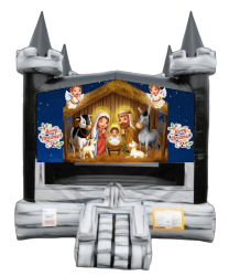 Christmas Nativity 2 Black Castle