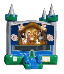 Christmas Nativity 2 Green Castle