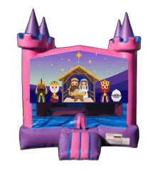 Christmas Nativity 1 Pretty in Pink Castle