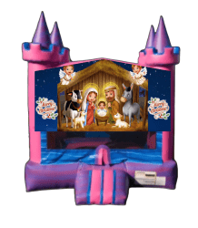 Christmas Nativity 2 Pretty in Pink Castle