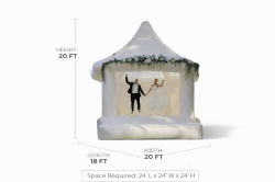 All White Bounce House