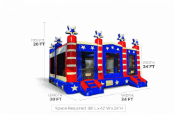 All Star The Grand XL Large Bounce House