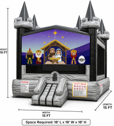 Black Castle - Christmas Nativity #1