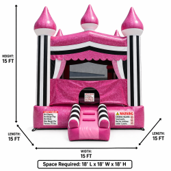 Glitter & Glam Pink House