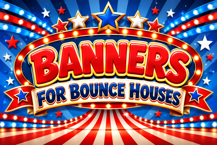 Banners for Bounce Houses Banners for Bounce Houses